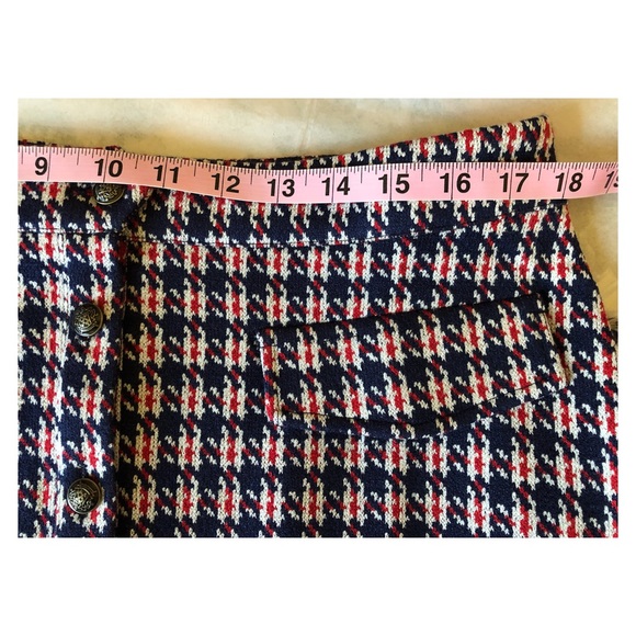 ModCloth Houndstooth A-Line Skirt NWT - Picture 10 of 11
